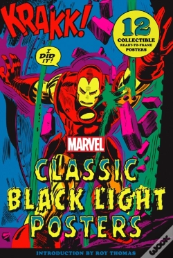 Capa do artigo Marvel Classic Black Light Collectible Poster Portfolio