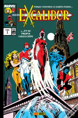 Capa do artigo Marvel Gold Omnibus Excalibur 1. The Sword Is Drawn