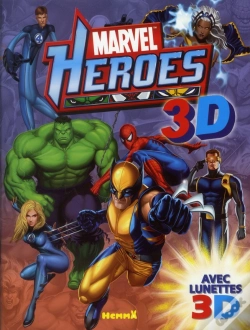 Capa do artigo Marvel Heroes 3d - Avec Lunettes 3d