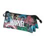 Marvel Heroes Estojo Triplo FAN 2.0, Multicolorido - Preview