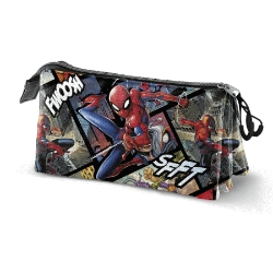 Capa do artigo Marvel Homem-Aranha Panels Estojo Triplo, Multicolorido