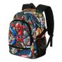 Marvel Homem-Aranha Panels Mochila Fight FAN 2.2, Multicolorido - Preview