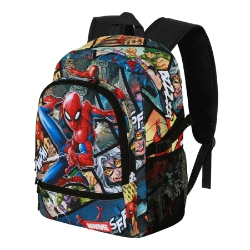 Capa do artigo Marvel Homem-Aranha Panels Mochila Fight FAN 2.2, Multicolorido