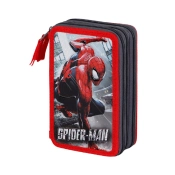 Capa do artigo Marvel Homem-Aranha Rain Estojo para Lápis Completo Triplo, Multicolorido