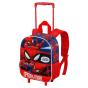 Marvel Homem-Aranha Stronger Mochila 3D com Rodas Pequena, Vermelha - Preview