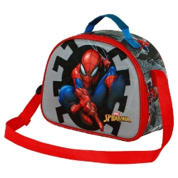 Capa do artigo Marvel Homem-Aranha Symbol Lancheira 3D, Cinza