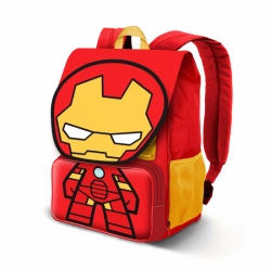 Capa do artigo Marvel Iron Man Alloy Mochila Expansível EXP, Vermelha