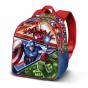 Marvel Os Vingadores Battle Mochila 3D Elite, Azul - Preview