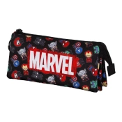 Capa do artigo Marvel Os Vingadores Chibi Estojo Triplo, Preta