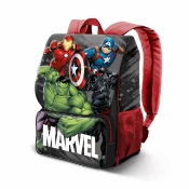 Capa do artigo Marvel Os Vingadores Group Mochila Expansível EXP, Multicolorido
