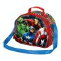 Marvel Os Vingadores Invencible Lancheira 3D, Multicolorido - Preview
