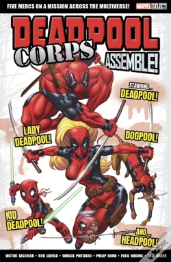 Capa do artigo Marvel Select Deadpool Corps Assemble!