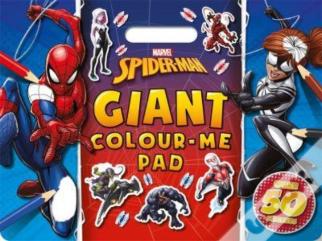 Marvel Spider-Man: Giant Colour-Me Pad