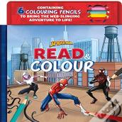 Marvel Spider-Man: Read & Colour