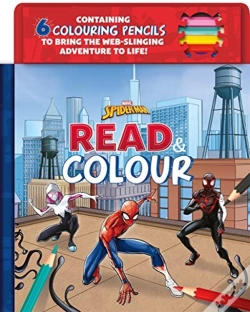 Capa do artigo Marvel Spider-Man: Read & Colour
