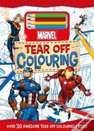 Marvel: Tear Off Colouring