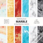 Marvelous Marble Scrapbook Paper