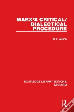 Capa do artigo Marx'S Critical/Dialectical Procedure (Rle Marxism)