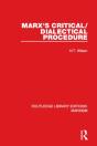 Marx'S Critical/Dialectical Procedure (Rle Marxism) - Preview