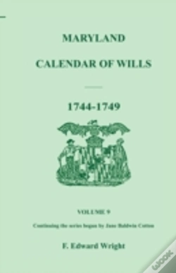 Capa do artigo Maryland Calendar Of Wills, Volume 9: 17