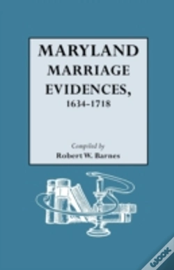 Capa do artigo Maryland Marriage Evidences, 1634-1718