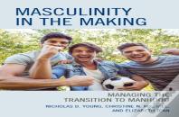 Masculinity In The Making