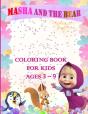 Masha And The Bear Coloring Book For Kids 3 - 9 - Preview