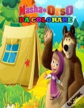 Masha E Orso Da Colorare