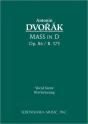 Mass In D, Op. 86 - Vocal Score - Preview