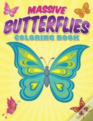 Massive Butterflies Coloring Book