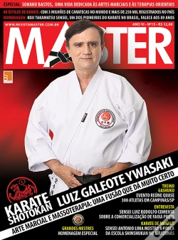 Capa do artigo Master 15 Caderno Karate