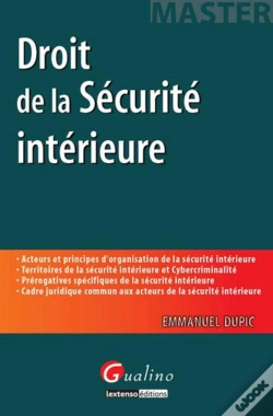 Capa do artigo Master - Droit De La Securite Interieure