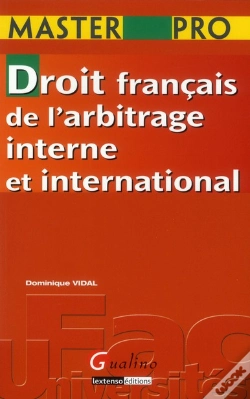 Capa do artigo Master Droit F Arbitrage Interne Et International