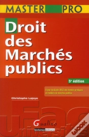 Capa do artigo Master Pro - Droit Des Marches Publics, 5e Edition