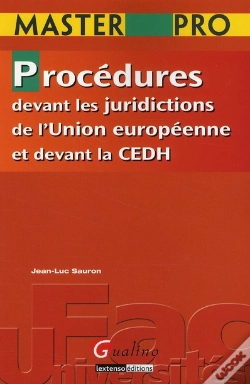 Capa do artigo Master Pro-Procedures Devant Les Juridic