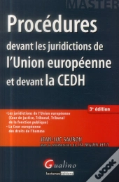 Master - Procedures Devant Les Juridictions De L'Union Europeenne Et Devant La Cour Europeenne Des D