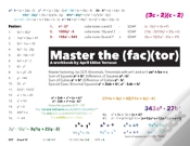 Capa do artigo Master The Factor