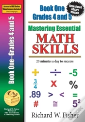 Capa do artigo Mastering Essential Math Skills Book 1 Grades 4-5: Re-Designed Library Version