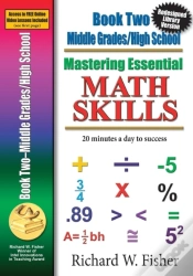 Capa do artigo Mastering Essential Math Skills, Book 2, Middle Grades/High School: Re-Designed Library Version