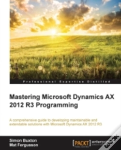 Capa do artigo Mastering Microsoft Dynamics Ax 2012 R3 Programming
