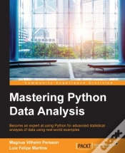 Capa do artigo Mastering Python Data Analysis