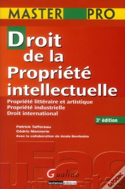 Capa do artigo Masterpro-Droit De La Propriete Intellectuelle 3eme Edition