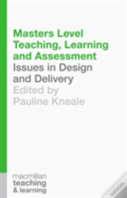 Capa do artigo Masters Level Teaching, Learning And Assessment