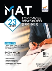Capa do artigo Mat 23 Years Topic-Wise Solved Papers (1997-2019) 8th Edition