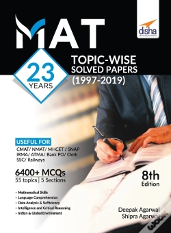 Capa do artigo Mat 23 Years Topic-Wise Solved Papers (1997-2019) 8th Edition
