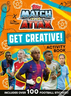 Capa do artigo Match Attax Get Creative Sticker Activity Book