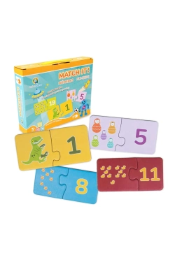 Capa do artigo Match it! Números - Puzzle 40 peças (3+)