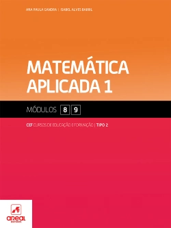 Capa do artigo Matemática Aplicada 1 - Módulos 8 e 9 - Cursos de Educação e Formação