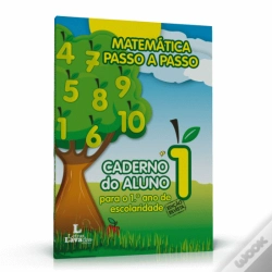 Capa do artigo Matemática Passo a Passo: Caderno do Aluno para o 1º Ano de Escolaridade