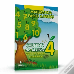 Capa do artigo Matemática Passo a Passo: Caderno do Aluno para o 4º Ano de Escolaridade